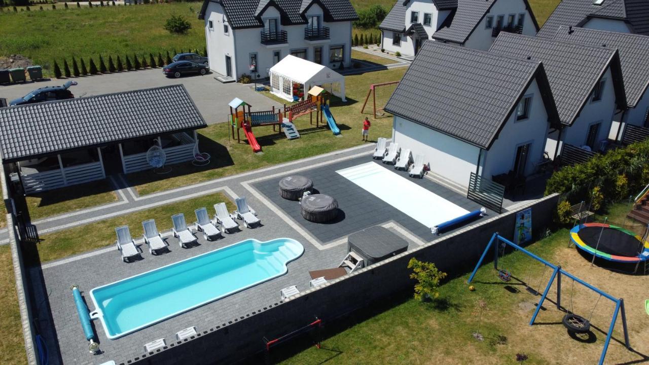 Apartamenty Maja -Pokoje - Domy Wakacyjne -Basen Podgrzewany -Jacuzzi - Sauna Leba Exterior photo